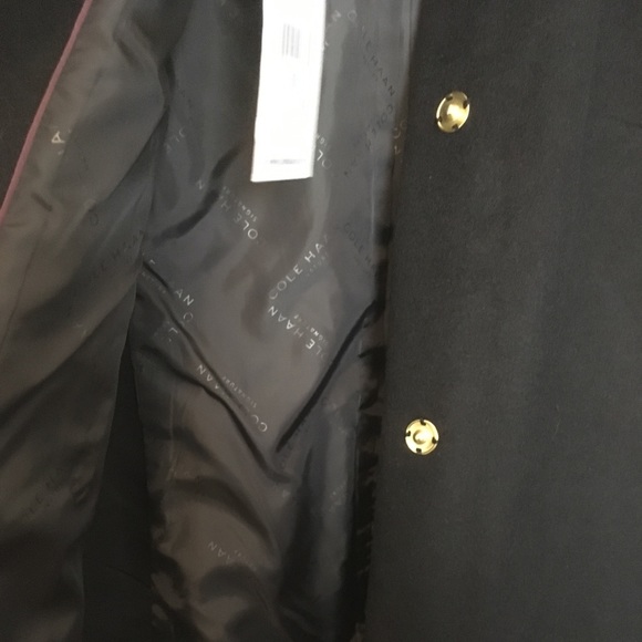 New w/tags Cole Haan Wool Blend Coat women’s - Picture 6 of 7